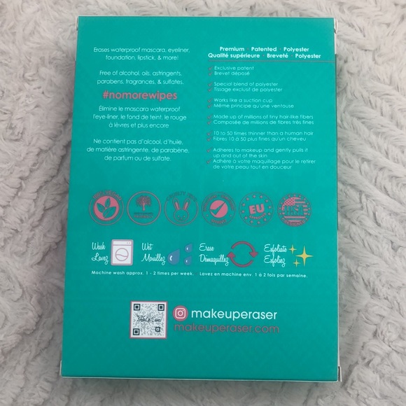 The Original MakeUp Eraser -2 piece set -NEW in box -great pink and green colors - Picture 5 of 16